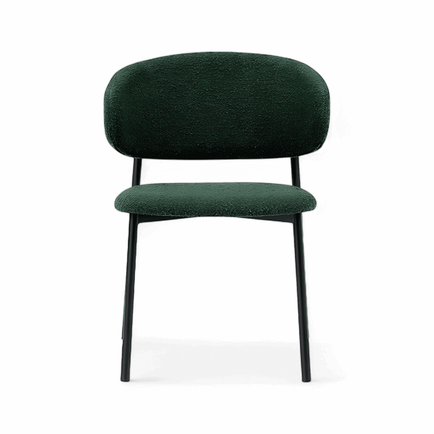 Zoya-A Minimalist Bouclé Dining Chair
